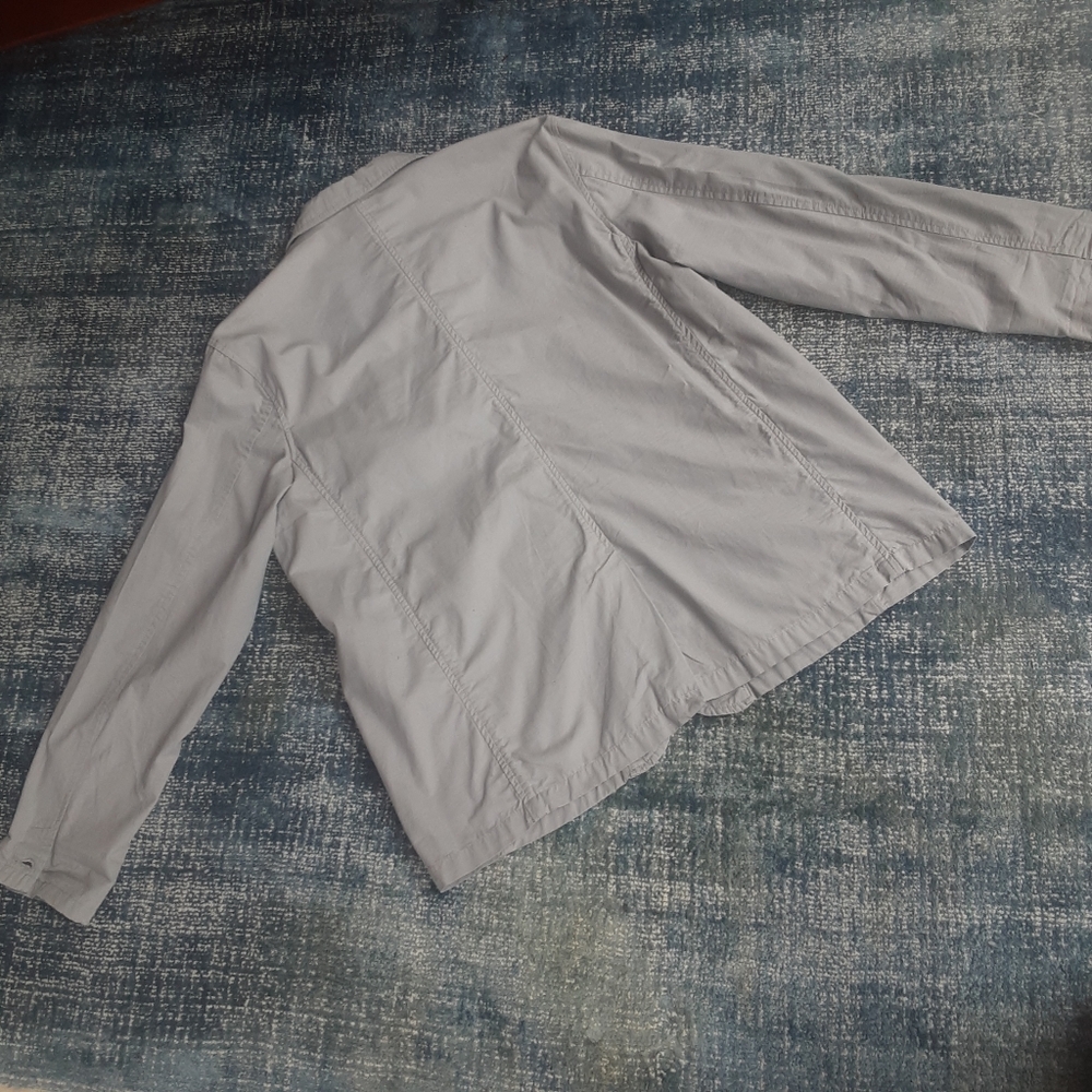 Vintage Y2K Travel Jacket By Haband, "Ripstop" Poplin, EIGHT Pockets, LIKE NEW! - Picture 9 of 16